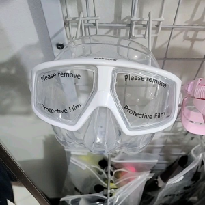 SCUBAGEAR Mask Apnea Low Volume + Snorkel Flexible - Combo Set Masker Freedive Speafishing