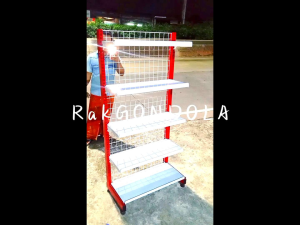 RAK TOKO MINIMARKET GONDOLA SINGLE 5SUSUN MURAH