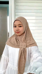 Hijab Segitiga Instan Katbol Free Gesper • S3 Instan SoftPet • Jilbab  Muslim Cantik