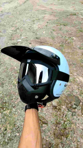 HELM BOGO RETRO KACA GOGLE MASK PET TERBARU