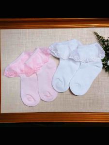 Kids 3-6 Years Old Girl Lace Cotton Mesh Socks Korean Japanese Style Socks Quality LM-1901 LM-190