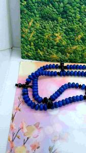 MAHEN CRAFT Blue Marjan Kombinasi Yuser Black C69