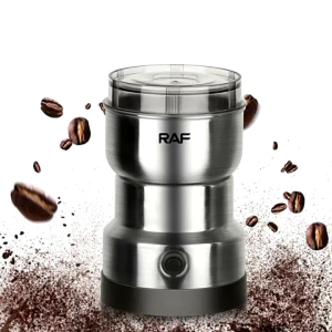 GRINDER STEEL RAF Electric Stainless Steel Coffee Grinder Blender Coffee Bean Nuts Grains Herbs Spice Pengisar Kopi Elektrik