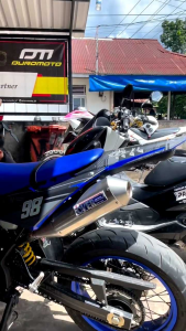 KNALPOT RACING OVER CRF 150 KLX D-Tracker150 WR155 Viar cross 150 silincer over stainless fuKNALPOT RACING NORIFUMI CRF 150 KLX D-Tracker150 WR155 Viar cross 150 silincer over stainless fullsystemllsystem