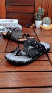 Silom Sandal Pria Slop Casual Spooner Sendal Slide Cowok Glenth - L-10