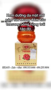 Kem dưỡng nám và tàn nhan TENSUNG hoa hồng đỏ trái táo đỏ - HX1653