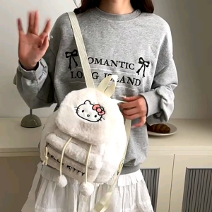 plush bag kuromi melody pochacco packback travel bag