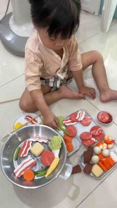 ตามใจสั่ง เซตหมูกระทะอิ่มจุก ของเล่นจำลองสมมุติบทบาท (สินค้าไม่พร้อมส่งทำใหม่7วัน)