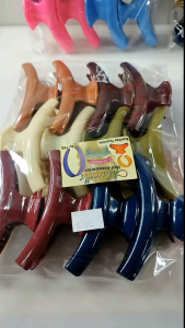 Jepit Rambut Salon Letter T Isi 12pcs Jepitan Rambut Wanita Warna Warni