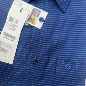 (1N3998)Áo sơ mi viettien ngắn tay lai bầu (Regular)fom rộng