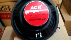 Speaker ACR 10" Inch Woofer 25H1005SUWPP ACR PRO NEW 400 Watt Original Kualitas Bagus