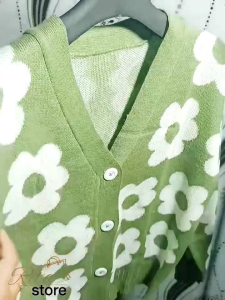 Baju rajut wanita premium/Sweater Rajut style Korean/Baju rajut lengan panjang motif