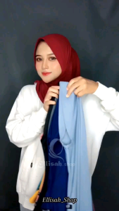Jilbab Olahraga Instan & Kerudung Sport: Hijab Bola Voli Bahan Jersey