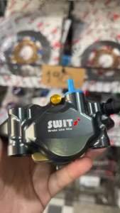 ปั๊มเบรกปั๊มเต่า Swit แท้ 💯% งานCNC 2 พอต ใส่กับรถใด้ทุกรุ่น ขึ้นอยู่กับขาจับปั๊ม
