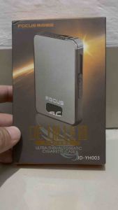 Kotak Rokok dengan Mancis & Pelontar Focus YH003 Khusus Rokok Linting Panjang Max 8.5 cm