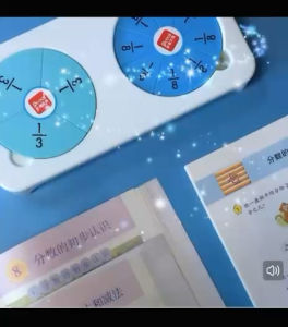 Kids Fraction Puzzle Montessori Math Set / 儿童分数拼图 / Puzzle Pecahan Kanak-kanak