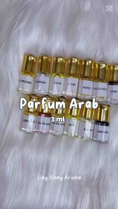 3 ml Minyak Wangi Tahan Lama Asli Bibit Minyak Wangi Botol Roll On Bebas Alkohol HALAL