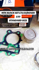 MTK BLOCK SET CT 150/BOXER 150 STANDARD SIZE (56MM)