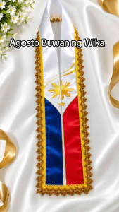 (ONHAND) BUWAN NG WIKA PHILIPPINE SASH INSPIRED FOR KIDS & ADULT