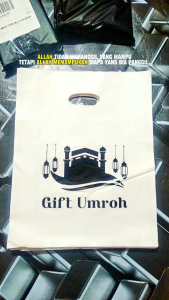 Kantong Plastik Umroh Ukuran 25x35 Isi50LBR/Pack