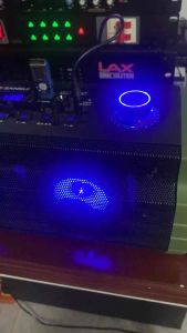 Loa karaoke xách tay mini Sansui SS2-04 New 2024 (2 loa trầm bass treble đồng trục 350W 1 Micro UHF karaoke rất hay)