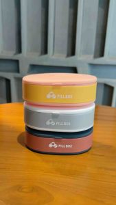 พร้อมส่ง | ตลับยา 6 ช่อง สไตล์มินิมอล ขนาดเล็ก แบบพกพา Pill Box