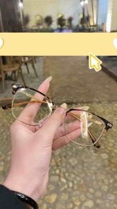 [3-5/8 Hoàn Tiền 25%] Gọng kính vuông nam nữ đeo sang trọng lịch lãm thời trang 9314A