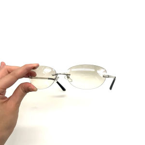 [G7] แว่นไร้กรอบ y2k สีละมุนมากก ใส่ยังไงก็สวย!! เลนส์ uv400