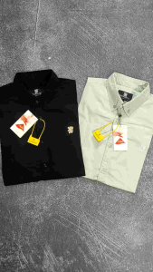 Kemeja Pria Dewasa Lengan Pendek Putih Premium