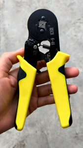 Ferrule Crimper Pliers Kit Wire Crimping Tool Tubular Terminal Connector Quadrilateral HSC8 6-4A AWG23-7