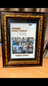 BINGKAI FOTO TERMASUK CETAK  DAN BOX KADO UNIK HAMPERS KENANG KENANGAN HARI GURU WISUDA WEDDING ANNIVERSARY ULANG TAHUN PERPISAHAN