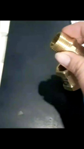 Khớp nối - Hai đầu ren ngoài 21mm và Hai đầu ren trong 21 bằng đồng thau