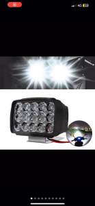 Đèn Pha Siêu Sáng 15LED 12V-36V CS: 30W Đèn Trợ Sáng Cho Xe Máy Xe Cơ Giới Chiếu Sương Mù Chống Nước Đèn Độ Xe