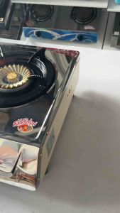 [ไฟแรง] เตาแก๊สตั้งโต๊ะ หัวเดี่ยว Lucky flame AT-111 หัวเตาไฟวน ทองเหลืองแท้