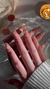 Pakai Kuku Handmade Penuh – Siri Kupu-Kupu Kristal 8 - Dilengkapi dengan Kit Alat Lengkap / 100% Handmade Wearable Nails – Crystal Butterfly Series 8 ✨ - Comes with Full Tool Kit