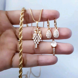 Set Perhiasan Xuping Wanita Gold Xds76