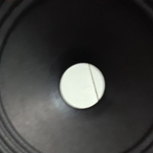 Daun Speaker 12 Inchi Hitam Garis Tebal 3 Gelombang Lubang Coil 38mm