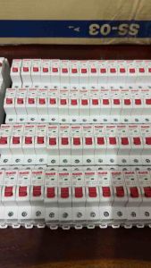 HaCO เซอร์กิตเบรกเกอร์ (MCB 1P) ขนาด 10A 16A 20A และ 32A ลูกย่อย ใส่ตู้คอนซูเมอร์ ตู้ไฟ ตู้ควบคุม HaCO