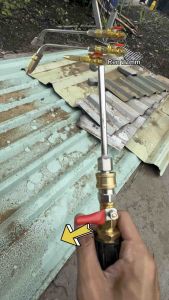 Bộ béc vòi xịt vệ sinh bảo dưỡng máy lạnhđiều hoà - Đuôi ren 22mm cho máy rửa xe - có van khoá ngắt nước