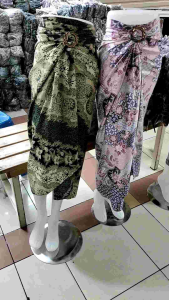 Rok Batik Kain Lilit Serut Wanita Panjang Free Ring Katun Batik Kondangan Pesta