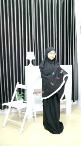 Mukena Anak Terbaru PITA CHERRY  mukena atas bawah mix renda  usia 8-12th