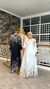 BLOOMIA / TISYARA DRESS BY NADHEERA LUXURY ✅ GAMIS NADHEERA TERBARU BISA COD ✅ NYAMAN KASUAL PESTA MEWAH✅