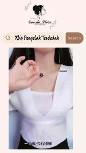 A191✨ Klip Pengelak Terdedah 10pcs 防走光扣胸针 Detachable Brooch Pin 小胸针饰品衣领固定 Anti-explosion Buckle Baju Pin