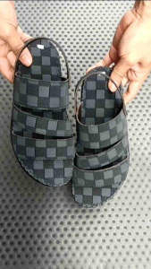 Dép Quai Hậu Nam thời trang Vân Caro Bản Nâng Cấp đế mỏng khâu toàn bộ chắc chắn  trẻ trυng năng động E4