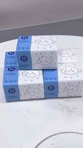 Js HotPad 30 pack/ 1 boxes Soft Facial Tissue 5-Ply 460 Sheets Paper Virgin Wood Pulp House Travel Use