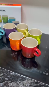 (Tách lẻ 1) Cốc Cầu Vồng Creuseet- Dung Tích 350ml
