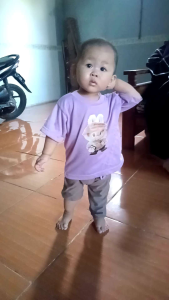 Pakaian Anak Perempuan Kaos Blus Lengan Pendek Croptop Tali Serut Kerut Samping Sablon DTF Kuromi