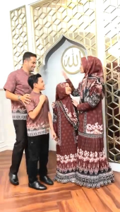 Gamis Couple Family Lavina by Ivas Production