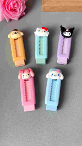 ReadyStockMalaysia #卡通推动橡皮擦 Cartoon Portable Dust-Less Rubber Eraser Student Creative Push-Pull Eraser Pemadam Tolak