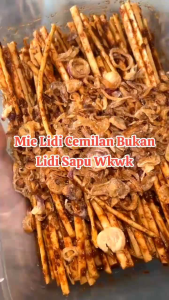 Mie lidi gepeng bumbu basah box 500ml
